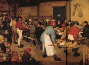 BRUEGEL, Pieter the Elder Peasant Wedding Feast china oil painting reproduction